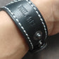Handcrafted Scripture Leather Bracelet with Cross | Choose from 5 Verses