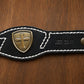 Shield of Faith Cross Leather Bracelet | Choose from 5 Scripture References