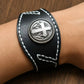 PHIL 4:13 Lederarmband mit Glaubensgravur