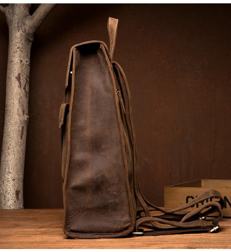Redwood | Vintage Commuter Backpack — view 8