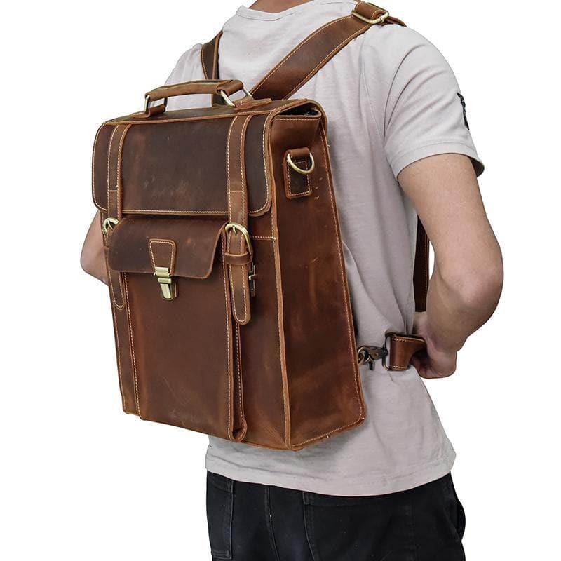 Valley | Vintage Travel Backpack — view 11