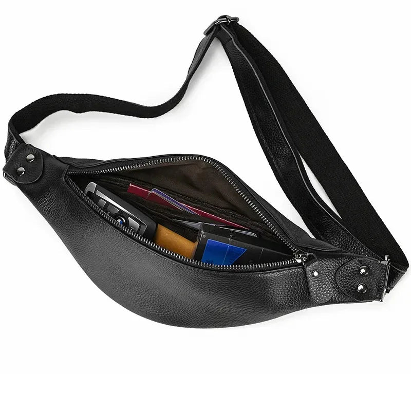 Metro | Black Waist Bag — view 4
