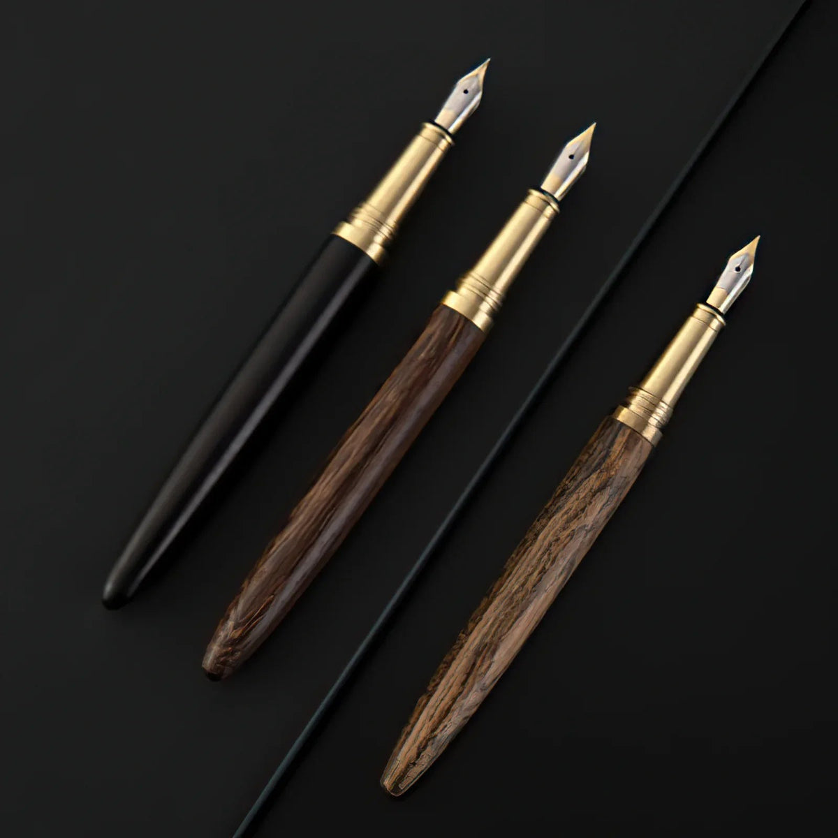Woodcrest | Wood-Finish Fountain Pen — view 6