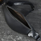 Onyx | Smooth Black Waist Bag