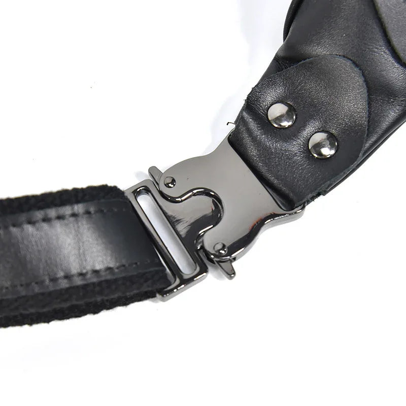 Onyx | Smooth Black Waist Bag — view 7