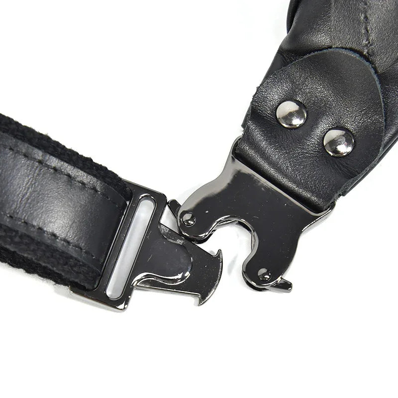 Onyx | Smooth Black Waist Bag — view 8