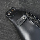 Onyx | Smooth Black Waist Bag