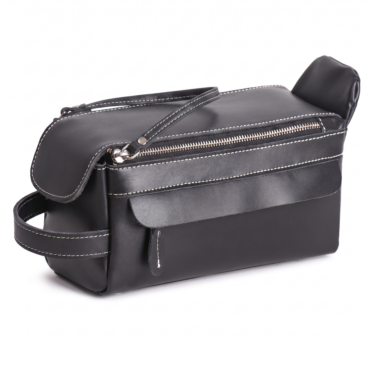 Harbor | Black Travel Toiletry Bag — view 1