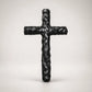 Hand-Carved Ziguangtan Cross Necklace