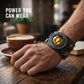 Lightning Energy Leather Bracelet—Power Wristguard