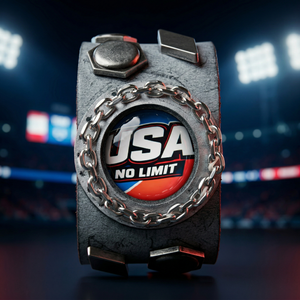 Fan Identity Leather Wristband – Bold National Colors, Handcrafted Premium Cuff