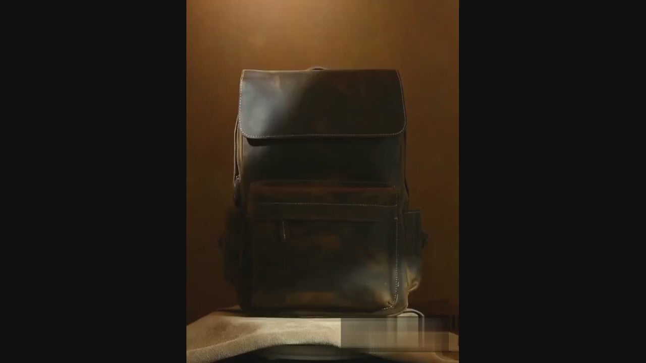OC-PDP 7ab570a5e9d7 | Helmsford | Vintage Carry Backpack | video