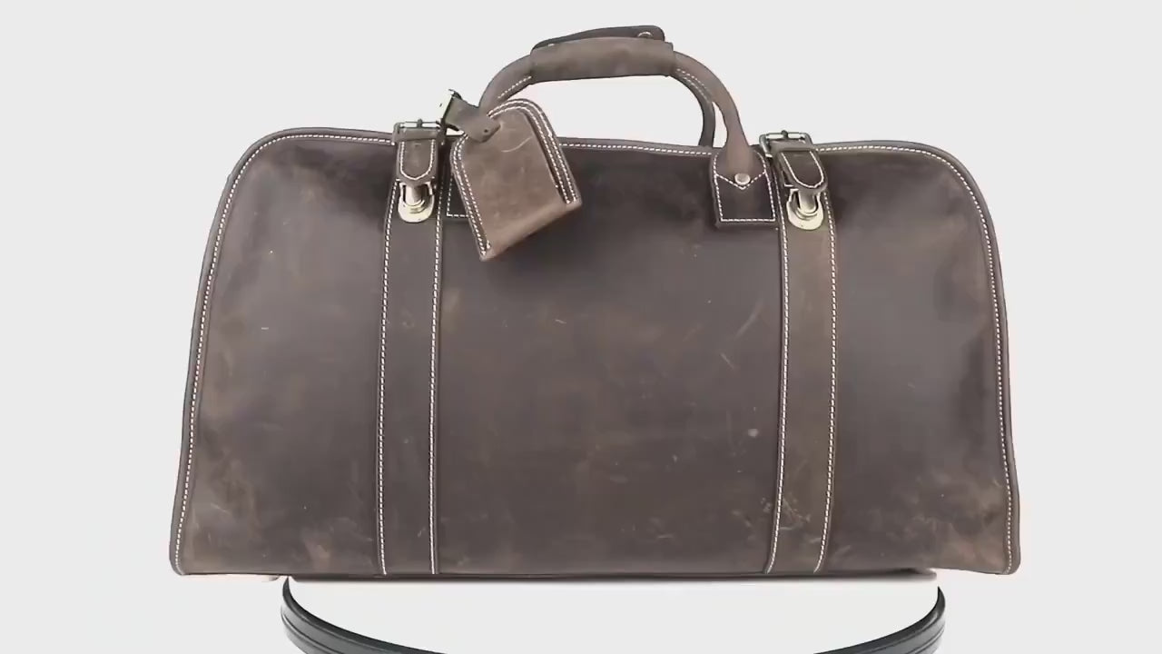 OC-PDP a0ba3f4f868d | Elmway | Vintage Weekend Duffle | video