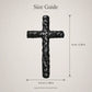 Hand-Carved Ziguangtan Cross Necklace